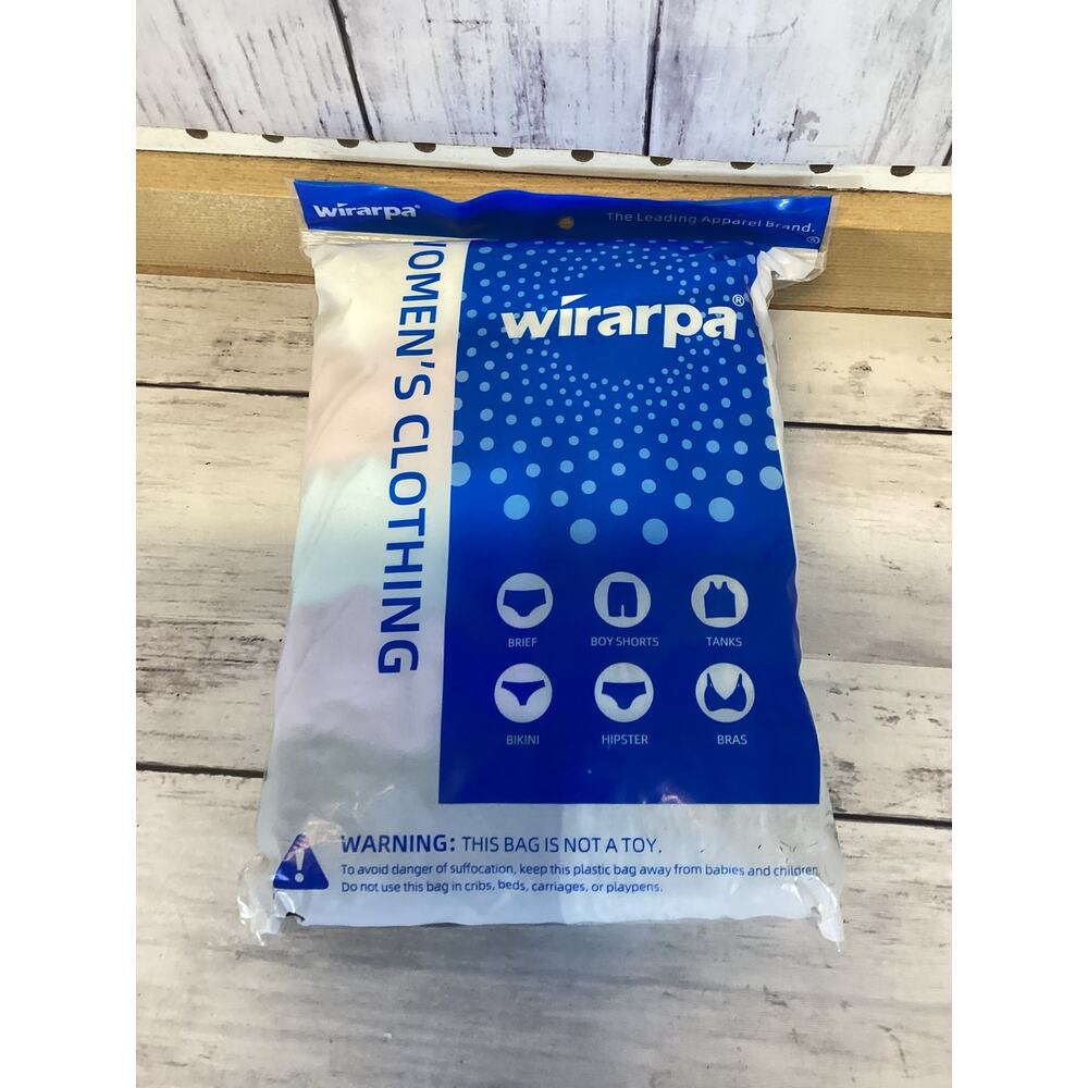 Wirarpa Women's XL 6-Pack Briefs | Soft Cotton Underwear, Comfort Fit, New